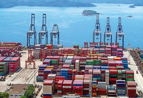 寧波港因疫情再次關掉、最近大面積跳港，停航狀況反反復復